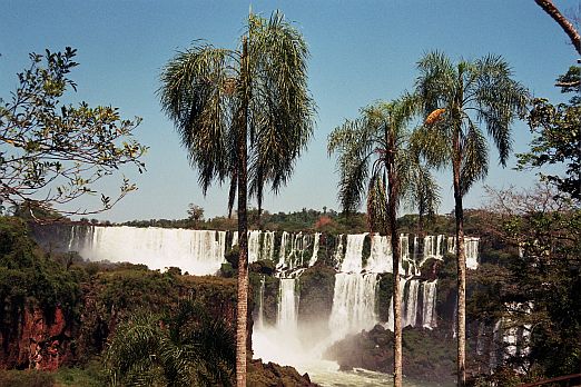 Vodopdy Iguazu z argentinsk strany