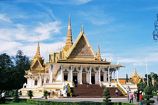 Královský palác v Phnompenhu